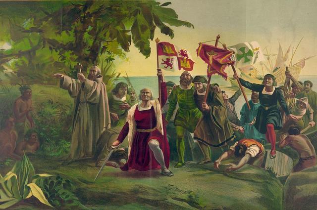 Прибытие Колумба в Америку