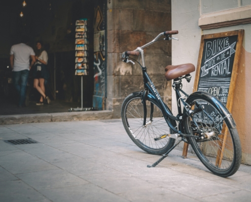 Прокат велосипедов в Барселоне