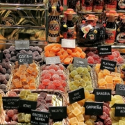 Мармелад на рынке в Барселоне
