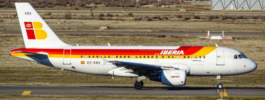 Самолет компании Иберия