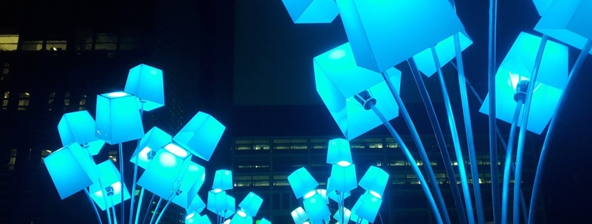 Фестиваль Llum в Испанской деревне