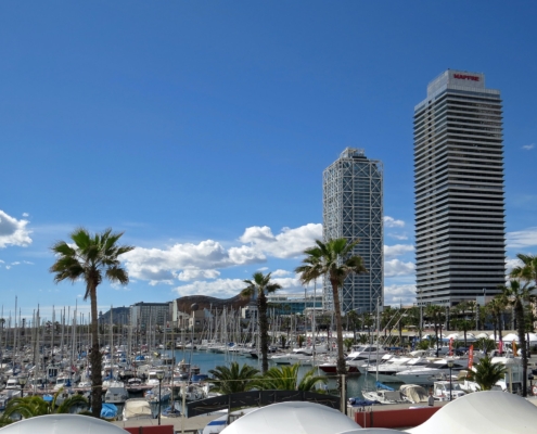 Марина в Барселоне