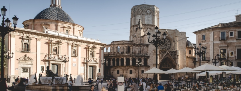 Историческая площадь в Валенсии
